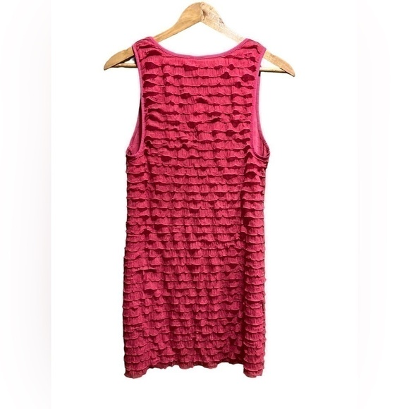 NWT Free People Pink Ruffle Summer Time Dress Size Medium - Picture 2 of 5